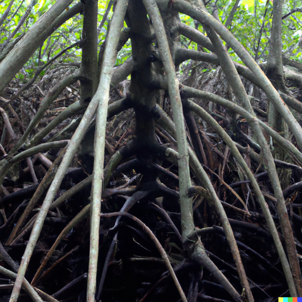 A Mangrove tree